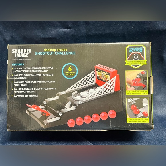 Sharper Image Desktop Arcade Shootout Challenge - Picture 2 of 5